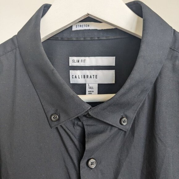 Calibrate Black Button Down Shirt - Picture 1 of 2